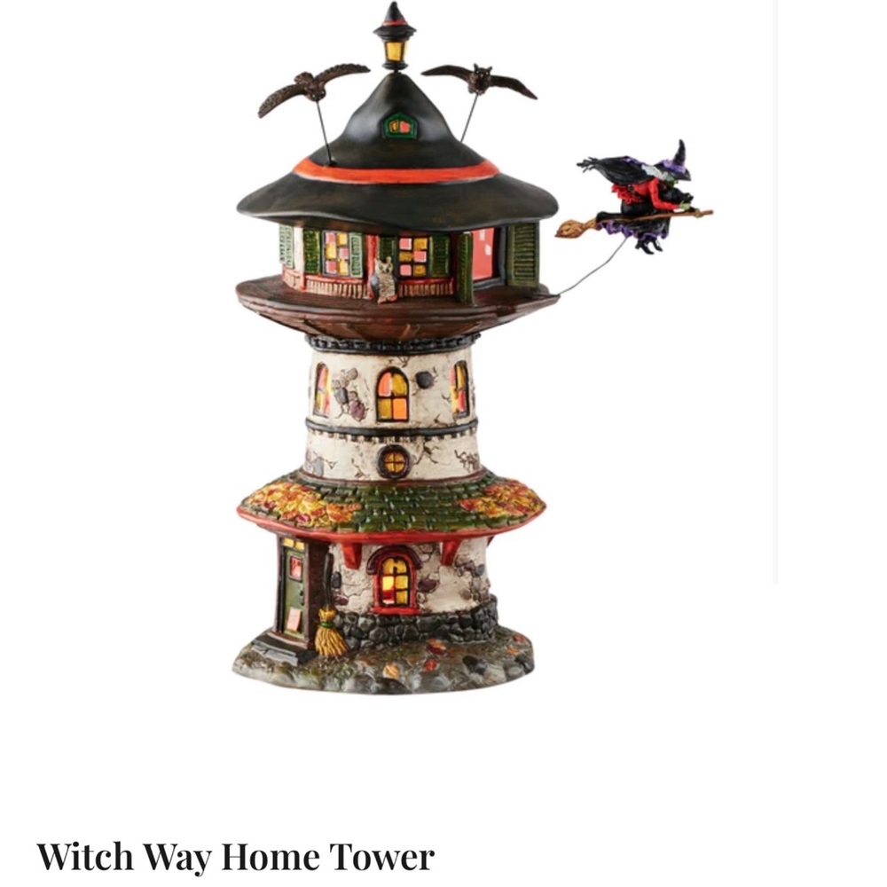 ISO!!! Department 56 Witch Way Home Tower